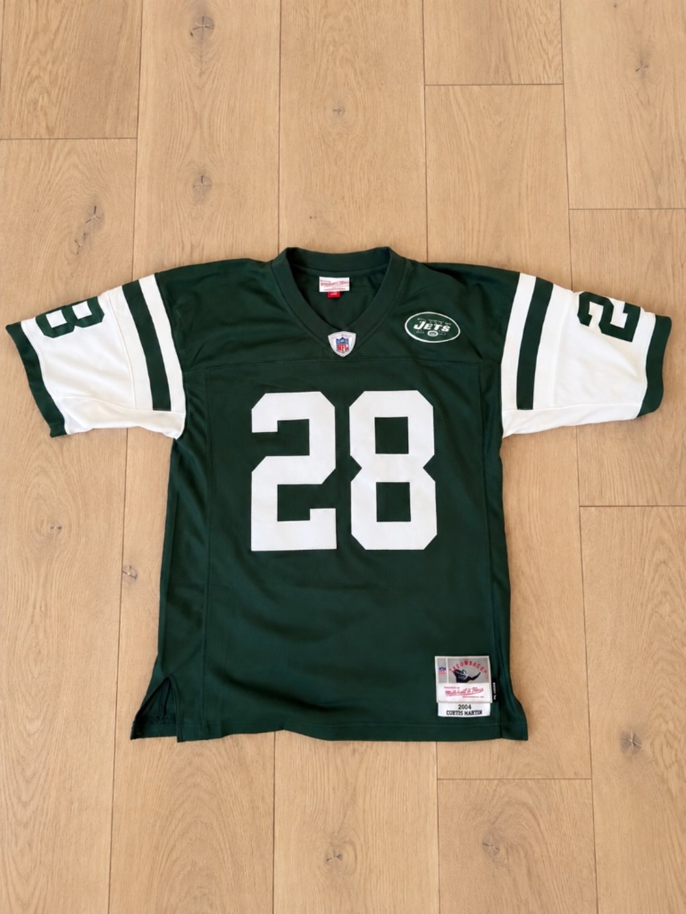 Mitchell & Ness Curtis Martin #28 New York Jets 2004 Legacy Jersey